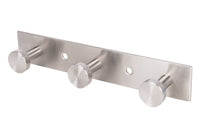 Cofan – Perchero de Pared Acero Inoxidable 304 | Diseño Moderno | Disponible con 3, 4 o 6 Colgadores