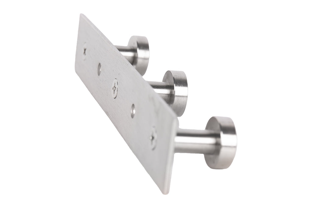 Cofan – Perchero de Pared Acero Inoxidable 304 | Diseño Moderno | Disponible con 3, 4 o 6 Colgadores
