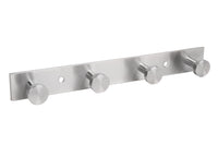 Cofan – Perchero de Pared Acero Inoxidable 304 | Diseño Moderno | Disponible con 3, 4 o 6 Colgadores