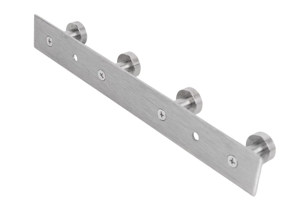 Cofan – Perchero de Pared Acero Inoxidable 304 | Diseño Moderno | Disponible con 3, 4 o 6 Colgadores