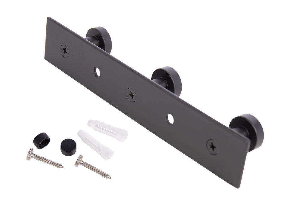 Cofan – Perchero de Pared Negro Mate | Acero Inoxidable | Disponible con 3, 4 o 6 Colgadores