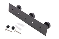 Cofan – Perchero de Pared Negro Mate | Acero Inoxidable | Disponible con 3, 4 o 6 Colgadores