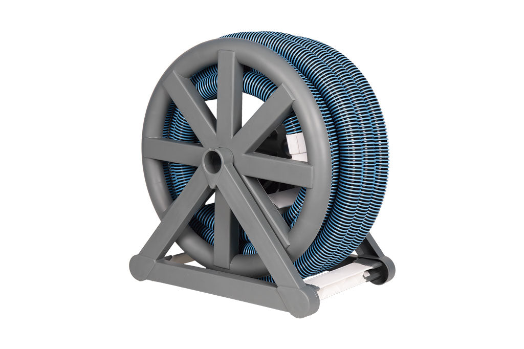 Cofan – Enrollador de Manguera para Piscinas | Manguera Flotante 13 m | Ø38 mm | Portátil y Resistente