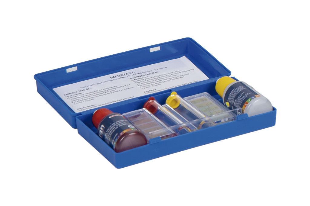 Cofan – Kit de Mantenimiento y Limpieza para Piscinas | 6 Accesorios Esenciales | Incluye Aspirador, Cepillo, Termómetro, Dosificador y Más