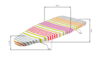 Cofan – Tabla de Planchar de Sobremesa | Compacta y Ligera | Altura 3–10 cm | Superficie 74 × 33 cm | Ideal para Viajes