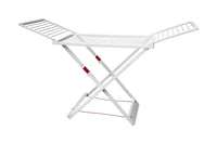 Cofan – Tendedero de Resina Blanca con Alas | 20 m de Tendido | Resistente a Intemperie y UV | Plegable