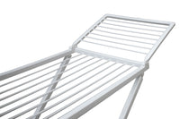 Cofan – Tendedero de Resina Blanca con Alas | 20 m de Tendido | Resistente a Intemperie y UV | Plegable