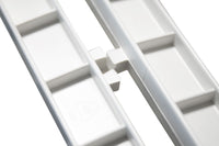 Cofan – Tendedero de Resina Blanca con Alas | 20 m de Tendido | Resistente a Intemperie y UV | Plegable