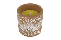 Cofan – Pack 6 Velas Aromáticas de Citronela | Recipiente Decorativo | Aroma Cítrico | Duración 35 Horas c/u