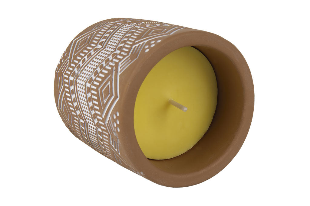 Cofan – Pack 6 Velas Aromáticas de Citronela | Recipiente Decorativo | Aroma Cítrico | Duración 35 Horas c/u