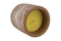 Cofan – Pack 6 Velas Aromáticas de Citronela | Recipiente Decorativo | Aroma Cítrico | Duración 35 Horas c/u