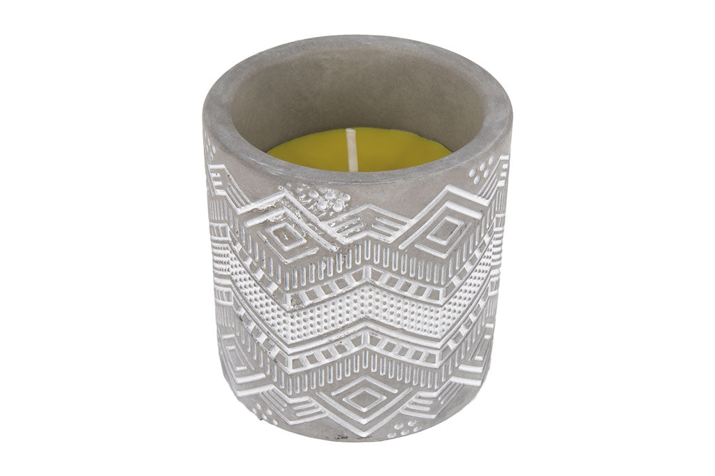 Cofan – Pack 6 Velas Aromáticas de Citronela | Recipiente Decorativo | Aroma Cítrico | Duración 35 Horas c/u