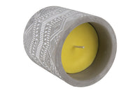 Cofan – Pack 6 Velas Aromáticas de Citronela | Recipiente Decorativo | Aroma Cítrico | Duración 35 Horas c/u