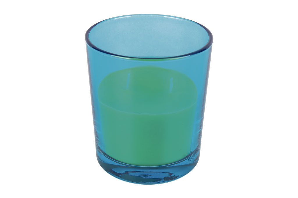 Cofan – Pack 6 Velas Aromáticas de Citronela en Vaso de Colores | 30 h de Protección Natural