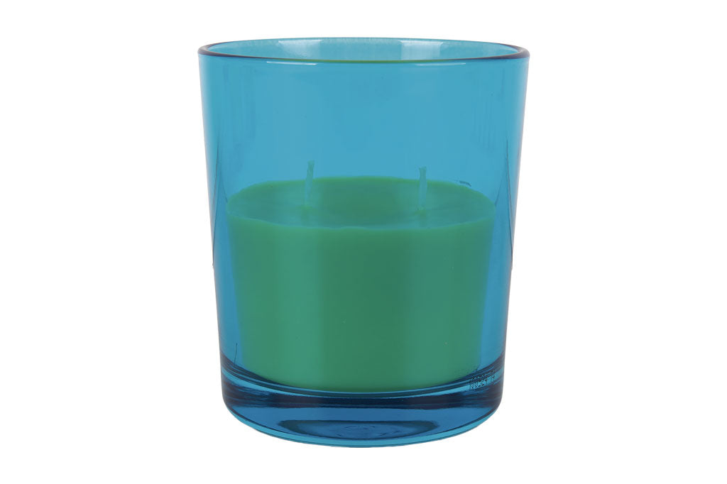 Cofan – Pack 6 Velas Aromáticas de Citronela en Vaso de Colores | 30 h de Protección Natural