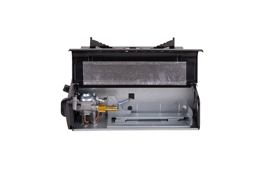 Cofan – Hornillo de Gas Portátil | Encendido Piezoeléctrico | Boquilla Universal | Ideal para Camping y Excursiones