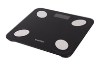 Cofan – Báscula de Baño Digital Inteligente con Bluetooth | Análisis Corporal 12 Datos | Carga USB | Hasta 180 kg