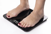 Cofan – Báscula de Baño Digital Inteligente con Bluetooth | Análisis Corporal 12 Datos | Carga USB | Hasta 180 kg