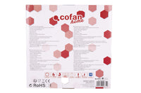 Cofan – Báscula de Baño Digital Inteligente con Bluetooth | Análisis Corporal 12 Datos | Hasta 180 kg | Pilas Incluidas