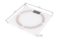 Cofan – Báscula de Baño Digital Inteligente con Bluetooth | Análisis Corporal 12 Datos | Hasta 180 kg | Pilas Incluidas