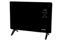 Cofan – Convector Radiante de Panel de Vidrio 1500 W | App Tuya/Smart Life + Mando | Control por Voz | Temporizador 24 h