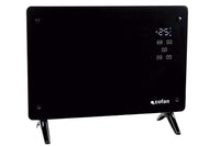 Cofan – Convector Radiante de Panel de Vidrio 1500 W | App Tuya/Smart Life + Mando | Control por Voz | Temporizador 24 h