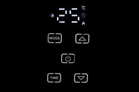 Cofan – Convector Radiante de Panel de Vidrio 1500 W | App Tuya/Smart Life + Mando | Control por Voz | Temporizador 24 h