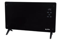 Cofan – Convector Radiante Panel de Vidrio 2000 W | 2 Modos 1500/2000 W | App Tuya/Smart Life + Mando | Control por Voz | Temporizador 24 h