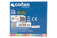 Cofan – Batería Li-Ion 20 V 6.0 Ah | Sistema 1 for All | Alta Autonomía con Indicador LED