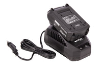 Cofan – Pack Cargador 20 V 2.4 A + Batería 20 V 2.0 Ah Li-Ion | Sistema 1 for All | Protección Contra Sobrecarga