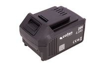 Cofan – Pack Cargador 20 V 4.5 A + Batería 20 V 4.0 Ah Li-Ion | Sistema 1 for All | Protección Contra Sobrecarga