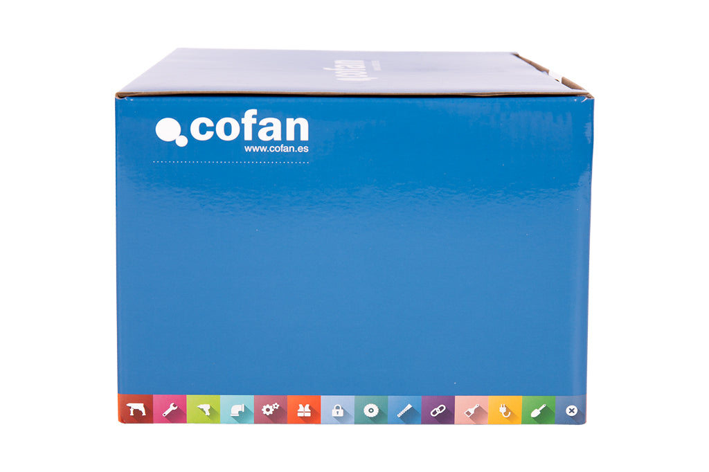 Cofan – Pack Cargador 20 V 4.5 A + Batería 20 V 4.0 Ah Li-Ion | Sistema 1 for All | Protección Contra Sobrecarga