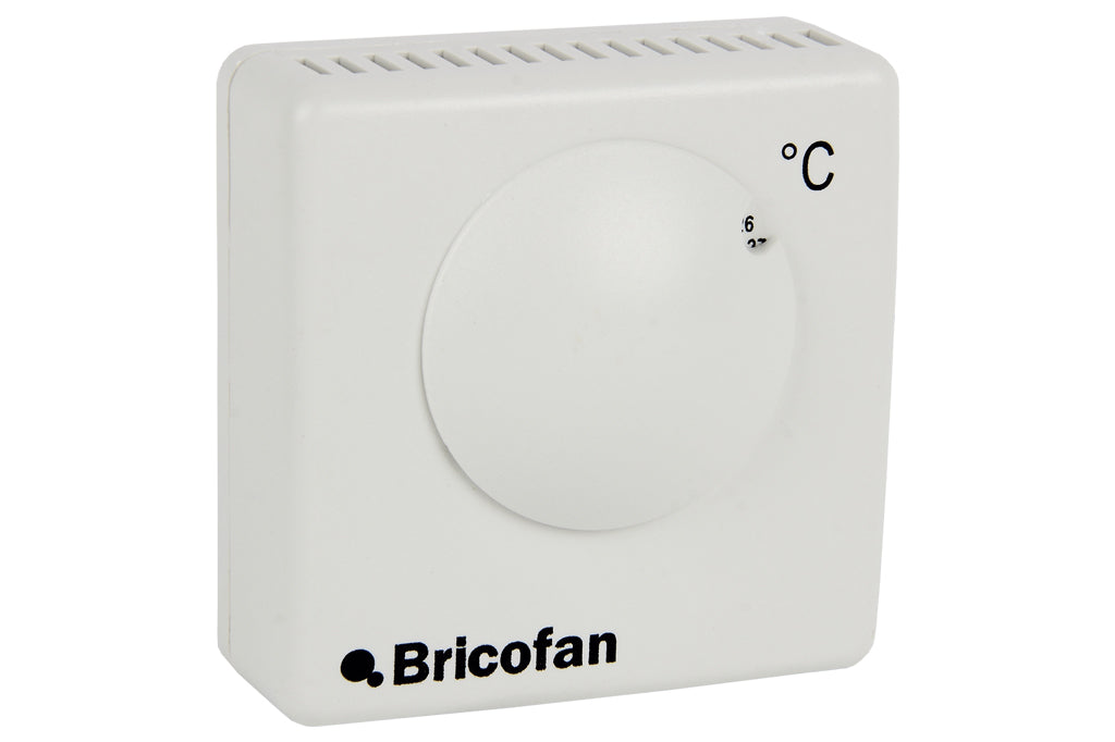 Cofan – Termostato Analógico para Calefacción | Regulación Manual 5–35 °C | 100 x 80 x 40 mm