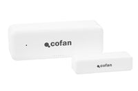 Cofan – Sensor Inteligente para Puertas y Ventanas | WiFi y Bluetooth | Compatible con Alexa y Google | Protección Antirrobo