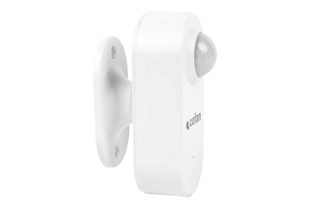 Cofan – Sensor de Movimiento Inteligente | WiFi + Bluetooth | Compatible con Alexa y Google | Seguridad para el Hogar
