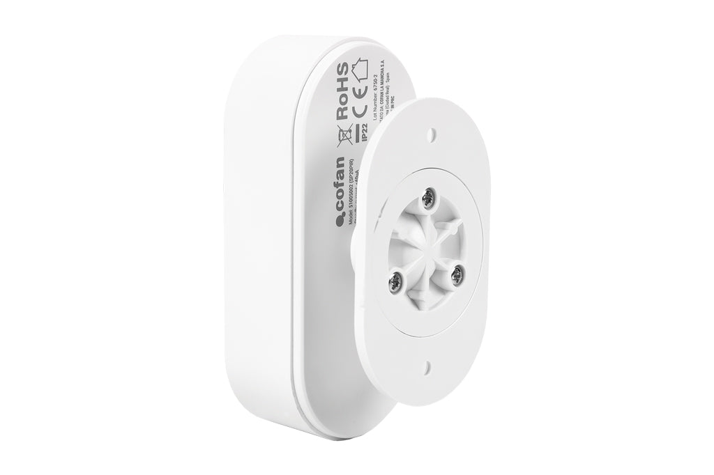 Cofan – Sensor de Movimiento Inteligente | WiFi + Bluetooth | Compatible con Alexa y Google | Seguridad para el Hogar