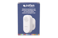 Cofan – Sensor de Movimiento Inteligente | WiFi + Bluetooth | Compatible con Alexa y Google | Seguridad para el Hogar