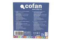Cofan – Detector de Humo Inteligente | WiFi + Bluetooth | Compatible con Alexa y Google | Alarma 80 dB | App Smart Life