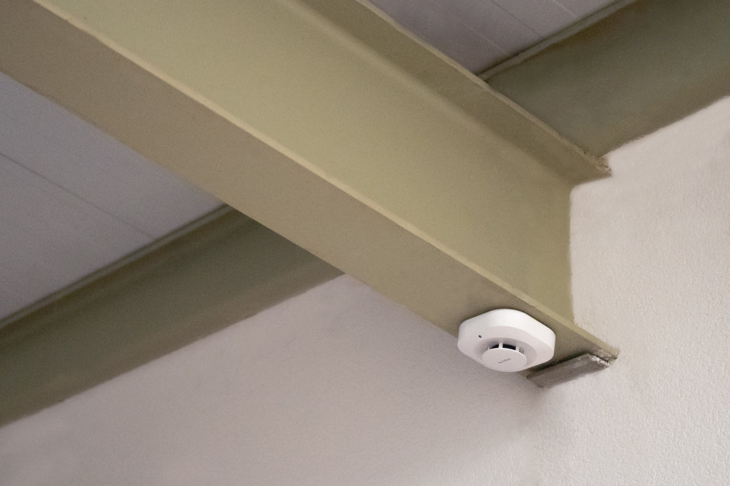 Cofan – Detector de Humo Inteligente | WiFi + Bluetooth | Compatible con Alexa y Google | Alarma 80 dB | App Smart Life