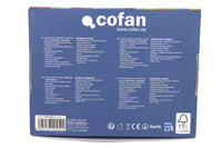 Cofan – Regleta Inteligente WiFi con 3 Tomas + 2 Puertos USB + 1 USB-C | Control Remoto | Compatible con Alexa y Google | App Smart Life o Tuya