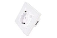Cofan – Base de Enchufe Inteligente con USB y Tipo C | WiFi + Bluetooth | Compatible Alexa y Google | Control Remoto y Temporizador