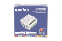 Cofan – Relé WiFi Inteligente Individual 16A | Automatiza Interruptores y Enchufes | Compatible con App Smart Life y Tuya | Alexa y Google