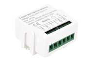 Cofan – Relé Inteligente WiFi de 2 Interruptores | Control Independiente de Luces | App Smart Life o Tuya | Compatible con Alexa y Google