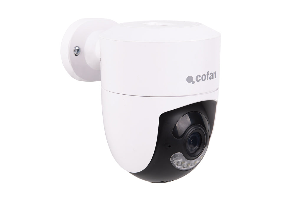 Cofan – Cámara de Seguridad Inteligente con WiFi | Visión 355º | Audio Bidireccional | Control Remoto TuyaSmart