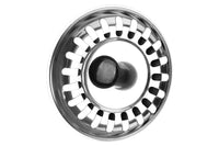 Cofan – Rejilla Filtro Cesta Desagüe | Acero Inoxidable | Ø80 mm | Compatible con Fregaderos TEKA