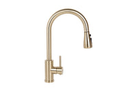 Cofan – Grifo de Cocina Extensible Dorado | 3 Funciones | Giro 360° | Acero Inox 304 | Cartucho Cerámico Ø35 mm