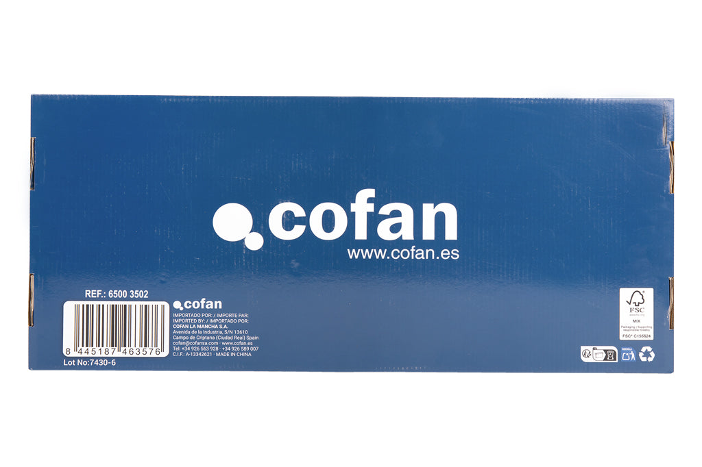 Cofan – Grifo de Cocina Extensible Dorado | 3 Funciones | Giro 360° | Acero Inox 304 | Cartucho Cerámico Ø35 mm