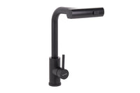 Cofan – Grifo de Cocina Negro 3 Funciones | Giro 360° | Acero Inox 304 | Cartucho Cerámico Ø35 mm