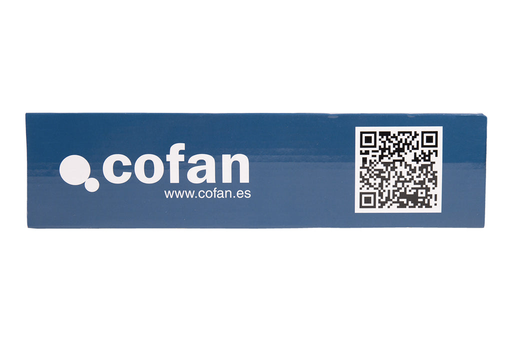 Cofan – Grifo de Cocina Negro 3 Funciones | Giro 360° | Acero Inox 304 | Cartucho Cerámico Ø35 mm