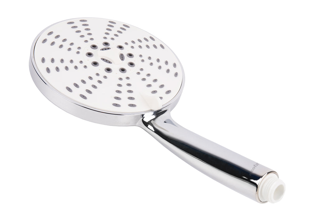 Cofan – Mango de Ducha Cromado de Alta Presión | 5 Funciones | Ø15,5 cm | Ahorro 9 l/min